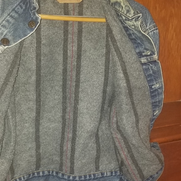 Vntg. Levi's 527 Trucker Blanker Lined Jacket - Picture 6 of 13
